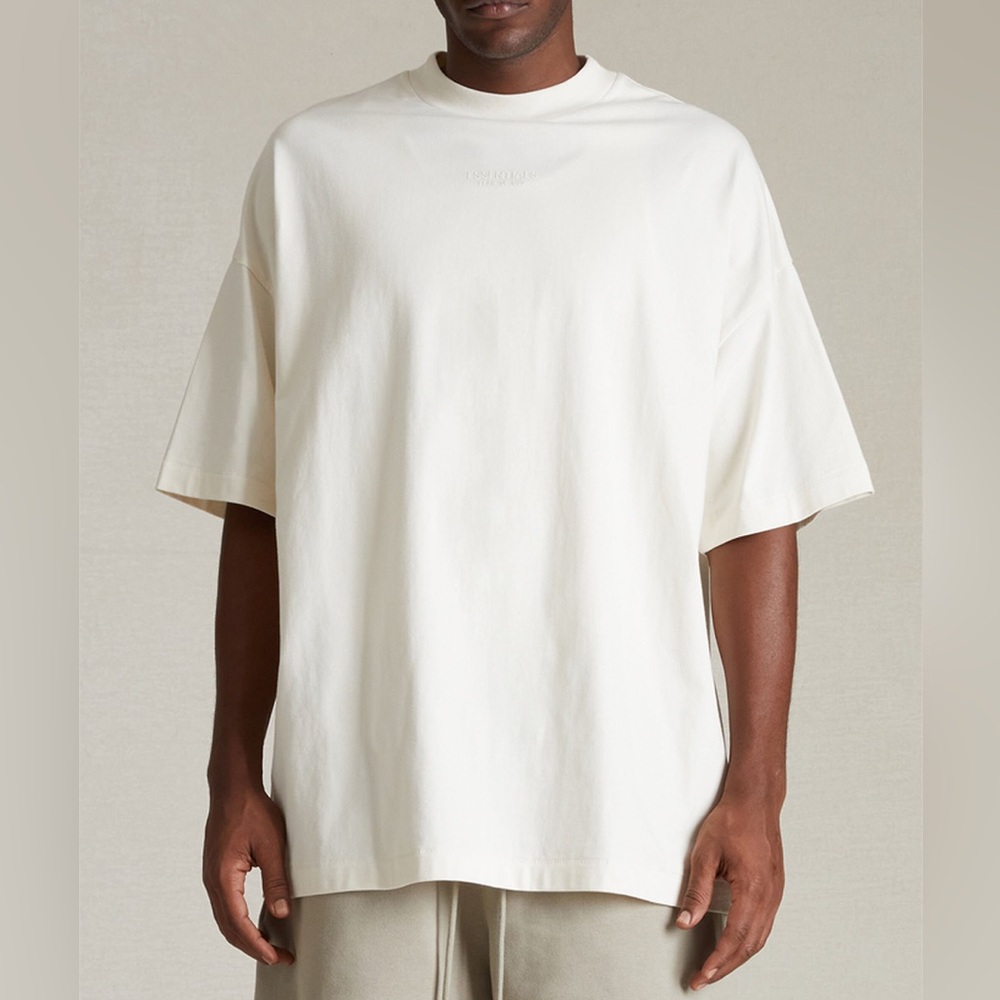 Fear of God Essentials Cloud Dancer T-Shirt